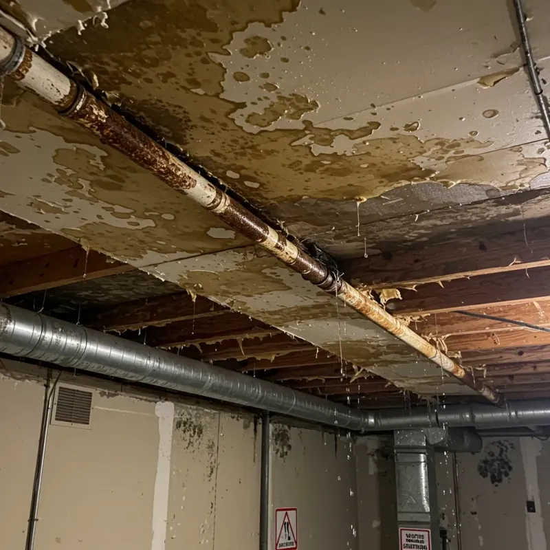 Ceiling Water Damage Repair in Martin County, IN