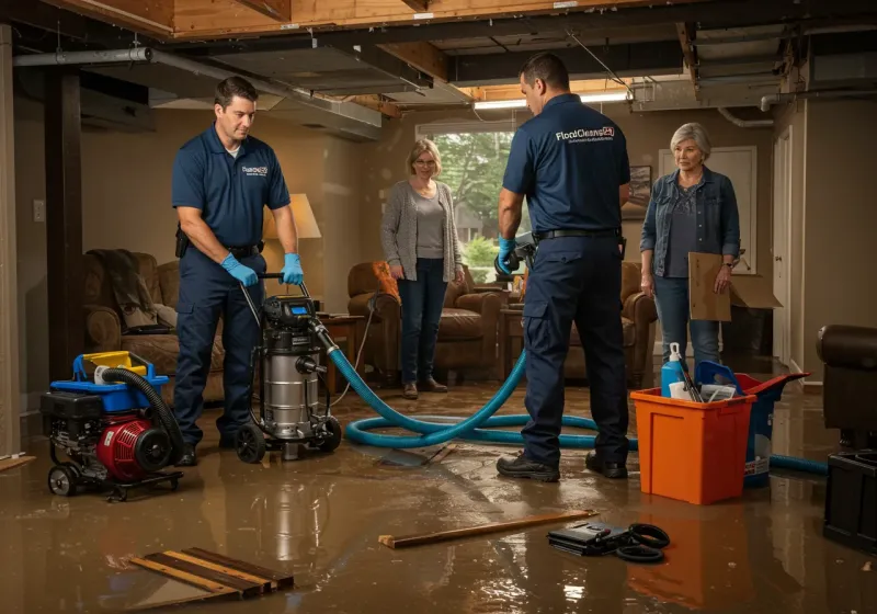 Basement Water Extraction and Removal Techniques process in Martin County, IN